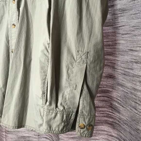 CARIBOU CREEK ANGLER SHIRT OLIVE GREEN XL - Picture 6 of 10